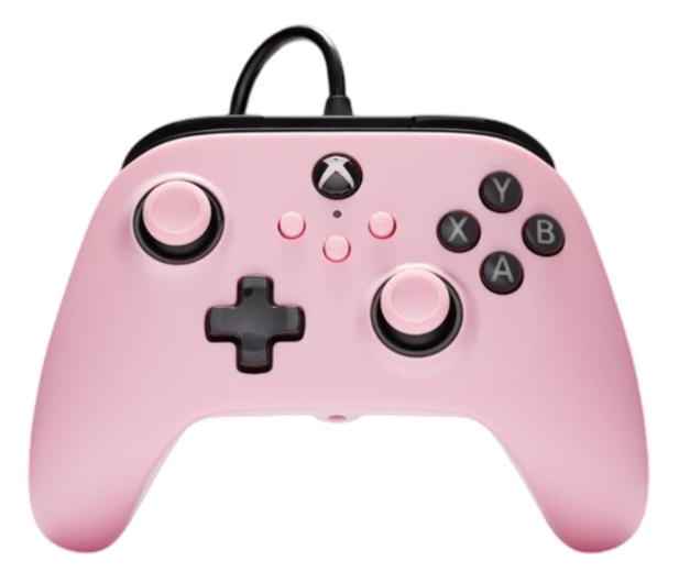 PowerA XS/PC Pad przewodowy - różowy - 1294393 - zdjęcie